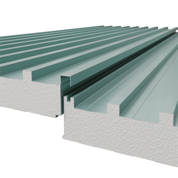 Aluminum Insulation Roofing Panel With Pu Foam For Wall And Roofing factory