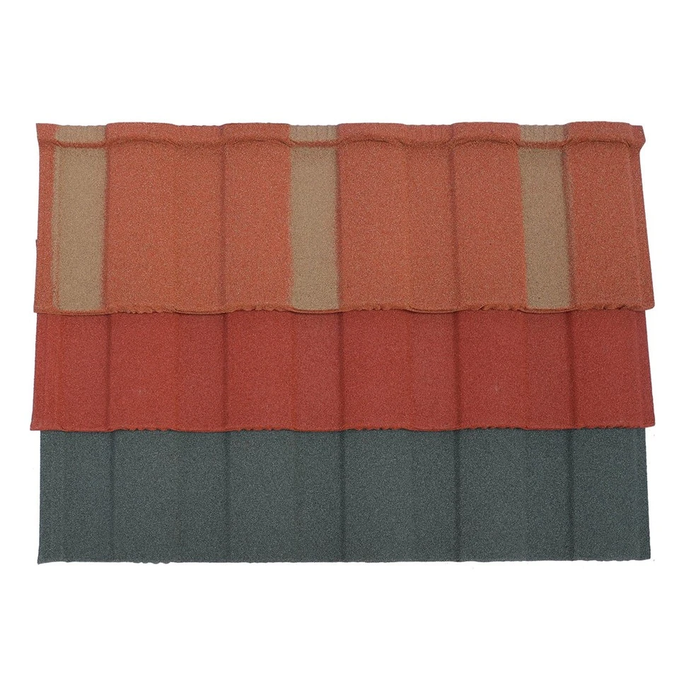 Decorative Stone Granule Metal Roof Tiles - Energy Saving & Hurricane Proof