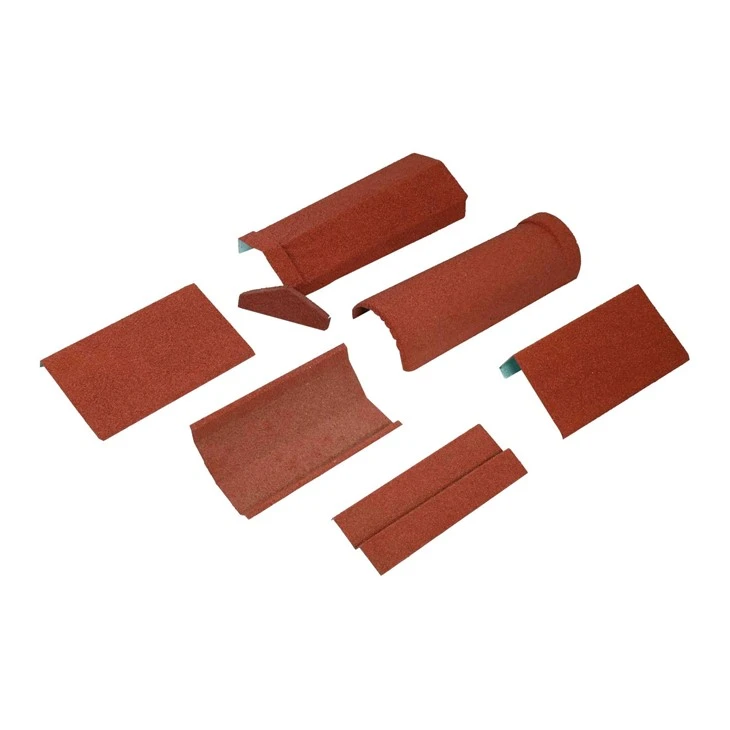 Lightweight Shingle Design Stone Coated Metal Roofing For Modern Houses